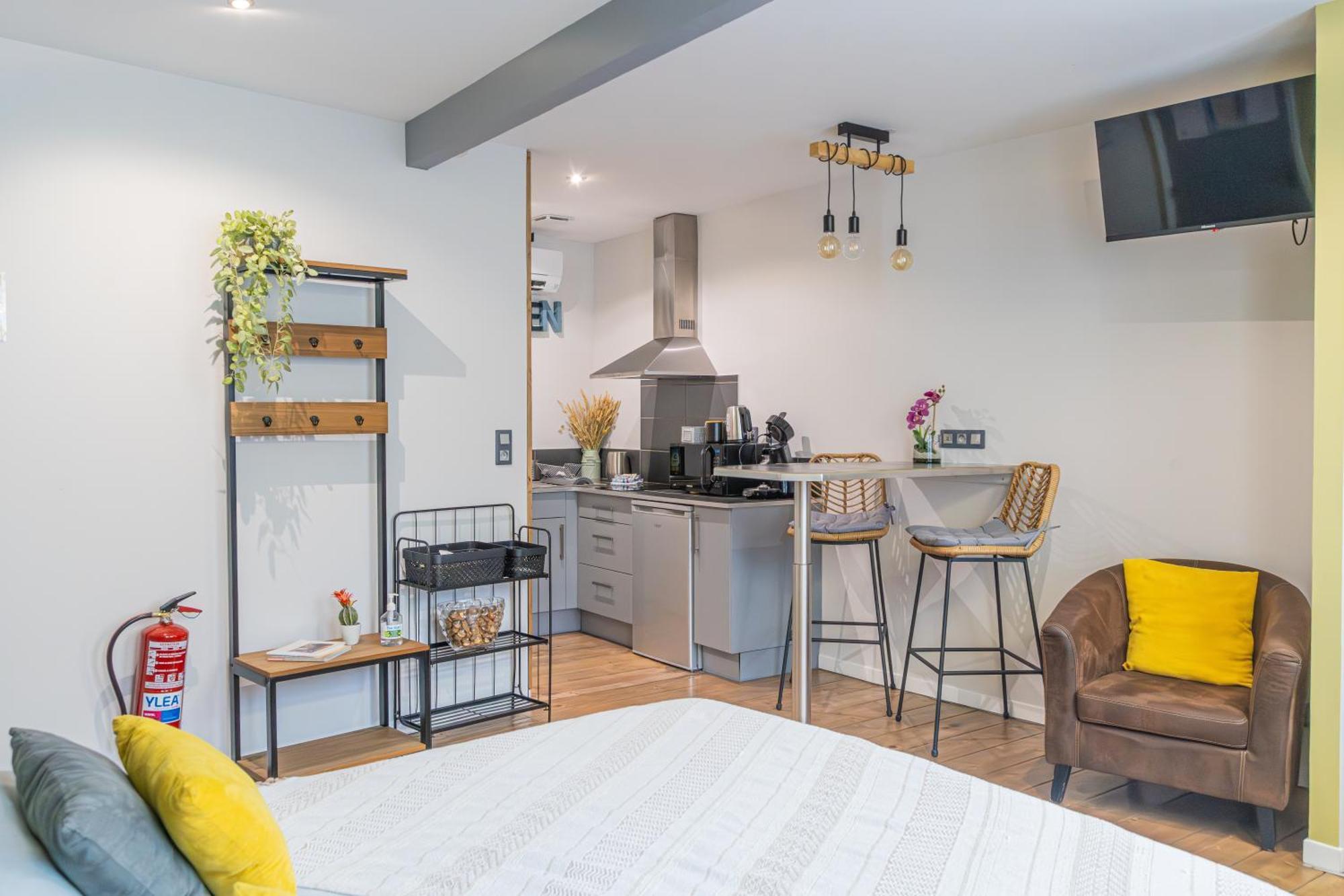 Studio 86 - Climatisation & Proche Centre-Ville- 2 Personnes - Bnb Epernay Exterior photo
